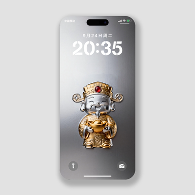 2026财神手机壁纸招财2k高清安卓苹果华为小米手机主题锁屏保定制