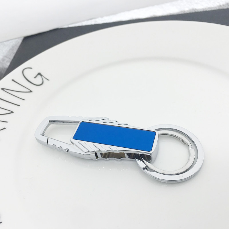 Metal keychain man Plate Waist buckle originality automobile originality business affairs gift laser Lettering customized LOGOin the Festive supplies/Gift , Gift ideas , Keychain  category - from Buy2taobao.com to provide professional Taobao agent buy service