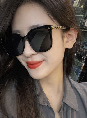 时尚优雅墨镜女潮方框显脸小遮阳