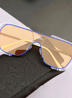 个性未来感连体墨镜一体式太阳镜