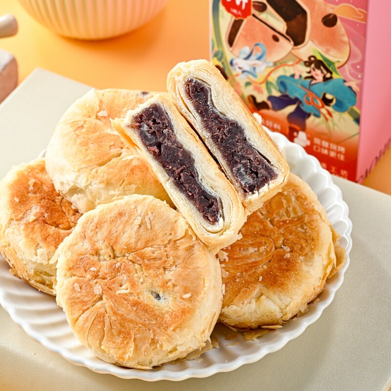 宁波特产 浙江老字号 草湖月饼