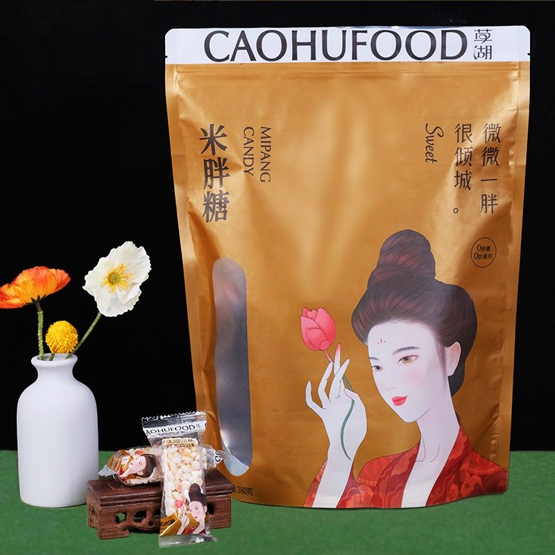 低糖米胖糖草湖浙江宁波特产美食冬米糖手工制作糕点零食大礼包