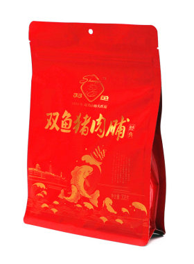 双鱼酥脆罐装靖江特产猪肉干新品