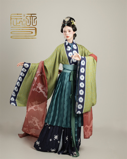 天辰司 仕女图复原-捻秋 传统服饰 汉服