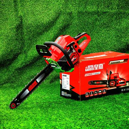 嘉HJ5业800-7汽油锯大功率减震款专木伐木锯油锯砍锯18寸2.8UXUk