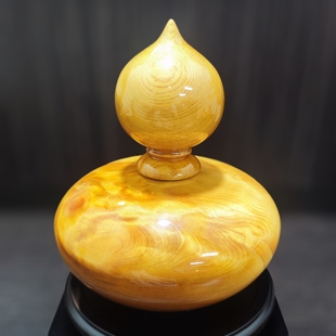 台湾桧木聚宝盆阿里山黄桧香气浓郁令人神清气爽居家风水摆件送礼