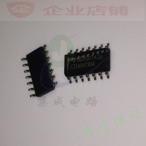 CD4047BM  sop全新现货 CMOS单稳态/非稳态多谐振荡器 CD4047BM96