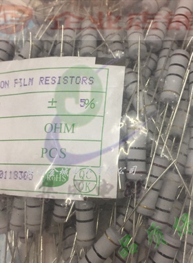 3W碳膜电阻5%10KR 15KR 20KR 24KR 30KR 36KR 47KR 51KR 68KR91KR