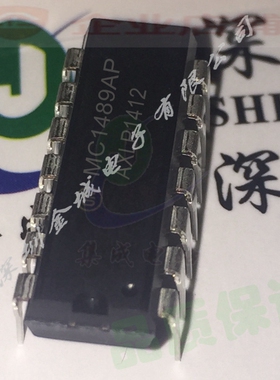 MC1489AP DIP14全新现货  全新驱动器芯片 MC1489P,