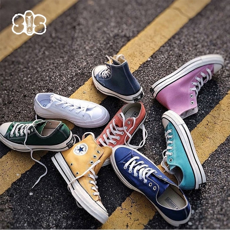 ¡¾s o s¡¿Converse¿ïÍþ1970SÈýÐÇ±ê»ÆÉ«ºÚÉ«µÍ¸ß°ï·«²¼Ð¬142334C