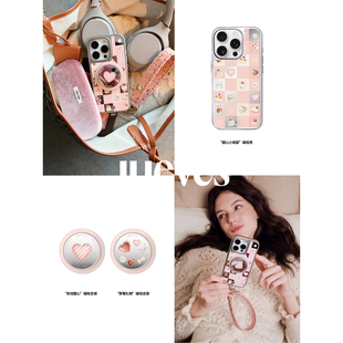 JUEVES星期四 磁吸壳iphone17pm小众原创设计手机壳适用华为p70pro全包16promax 甜心小卖部