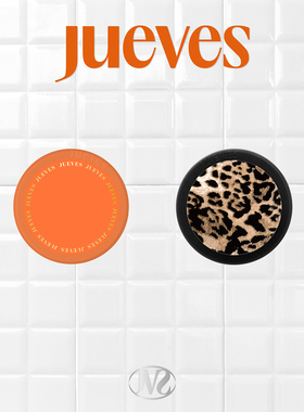 JUEVES星期四棕色豹纹&橙色流金支架magsafe磁吸支架桌面手持支架