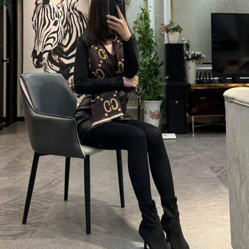 竖条纹微压显瘦打底连裤袜