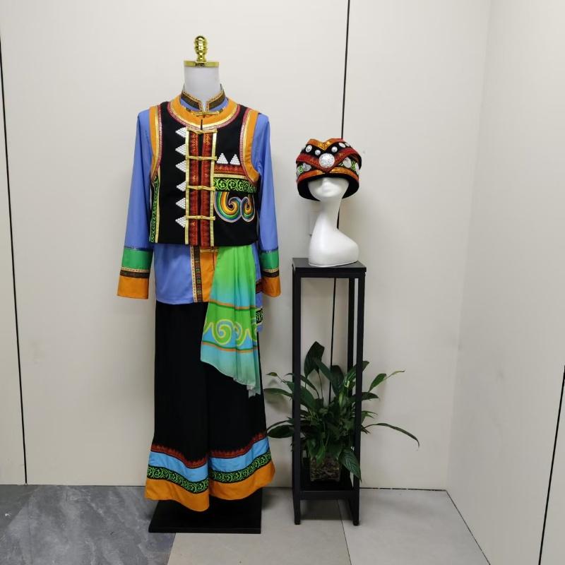 云南哈尼族定制演出服