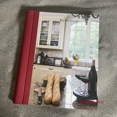 现货 Handy Recipe Kitchen Journal 厨房杂志美食制作记录册 瑕