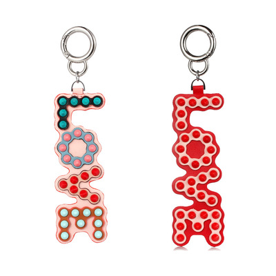 DIY改造MHS-D-15包包挂件真皮LOVE挂件潮品配饰