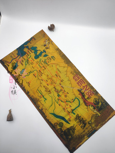 敦煌壁画脖套魔术头巾甘青宁丝绸之路地图飞天九色鹿防沙防晒围脖
