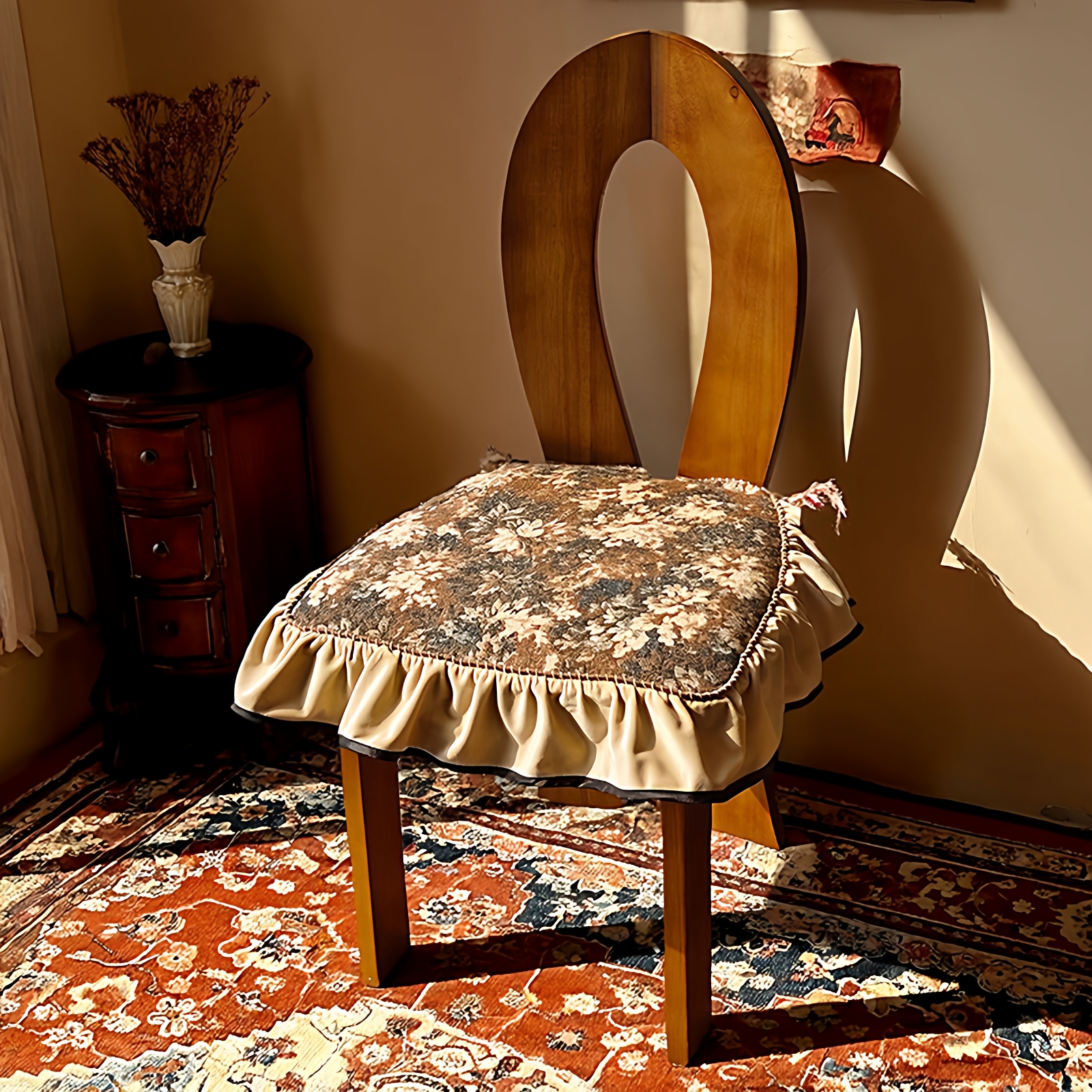 2025新款椅子套罩马蹄形坐垫