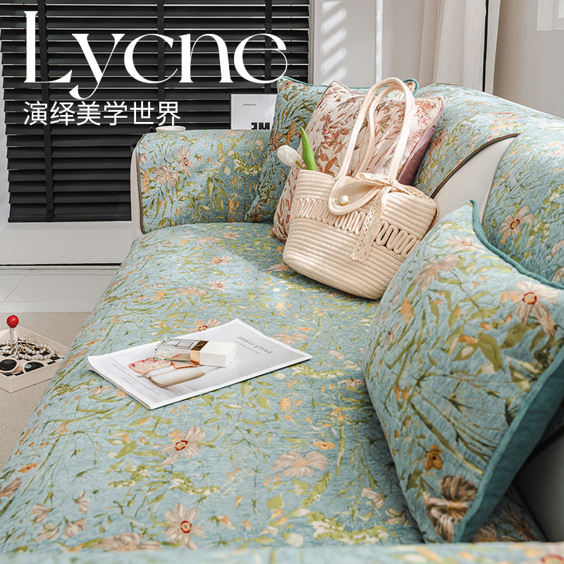 沙发垫冬季款新款2023四季通用防滑垫子雪尼尔坐垫皮沙发套罩盖布