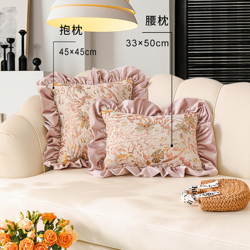 高端抱枕PP棉客厅中古风图片
