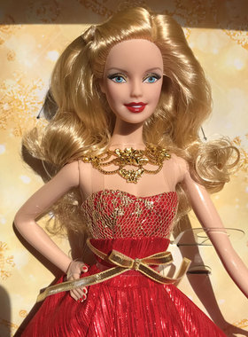 芭比娃娃限量珍藏版 BDH13  专柜正品  Holiday 假日芭比 现货