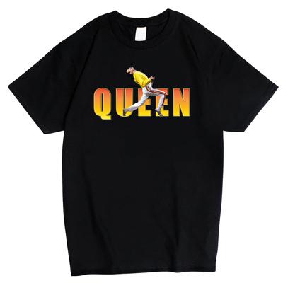 红韩皇后freddiemercury音乐T恤