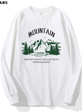 红韩forest纯棉长袖T恤男童宽松春秋款圆领白色内搭打底衫男大码