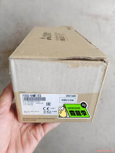 三菱FX5U-64MT/ES/实物