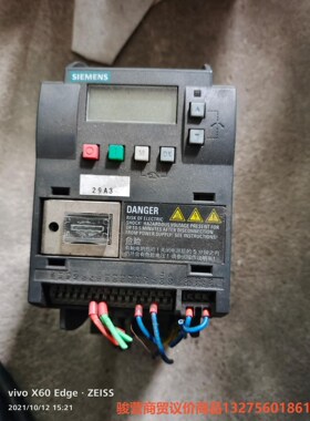 西门子变频器6SL3210-5BE21-1UV0测试包好议价骏营商贸—议价