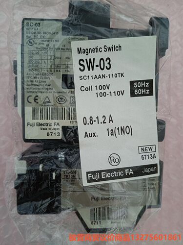 FUJI开关，SC-03 SC11AA，继电器 TR-0N骏营商贸—议价