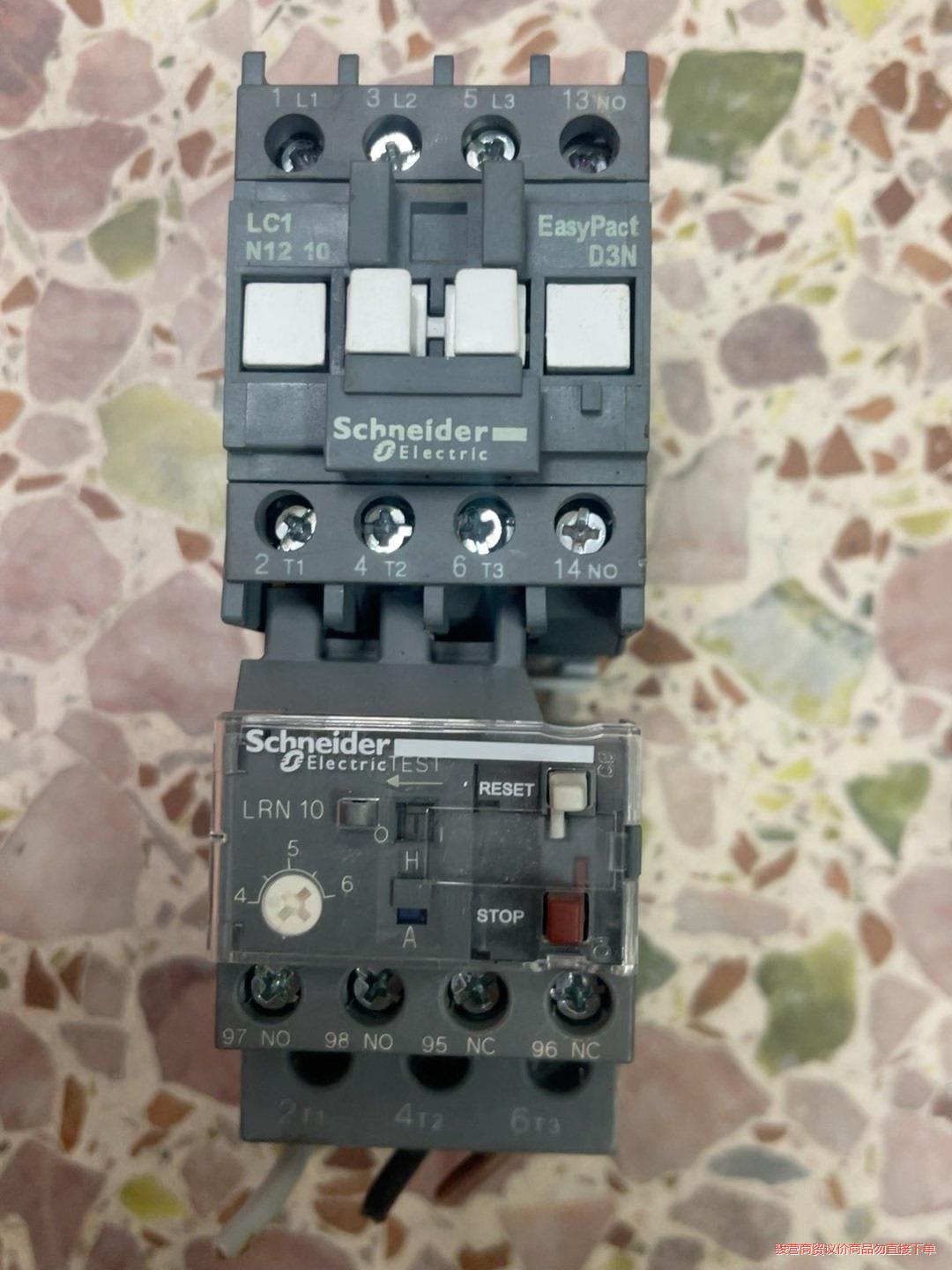 施耐德热过载继电器过流保护LRN10N 4-6A替代LRE适议价商品