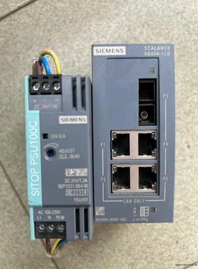 XB004-1LD西门子以太网光纤交换机，带电源6EP 13