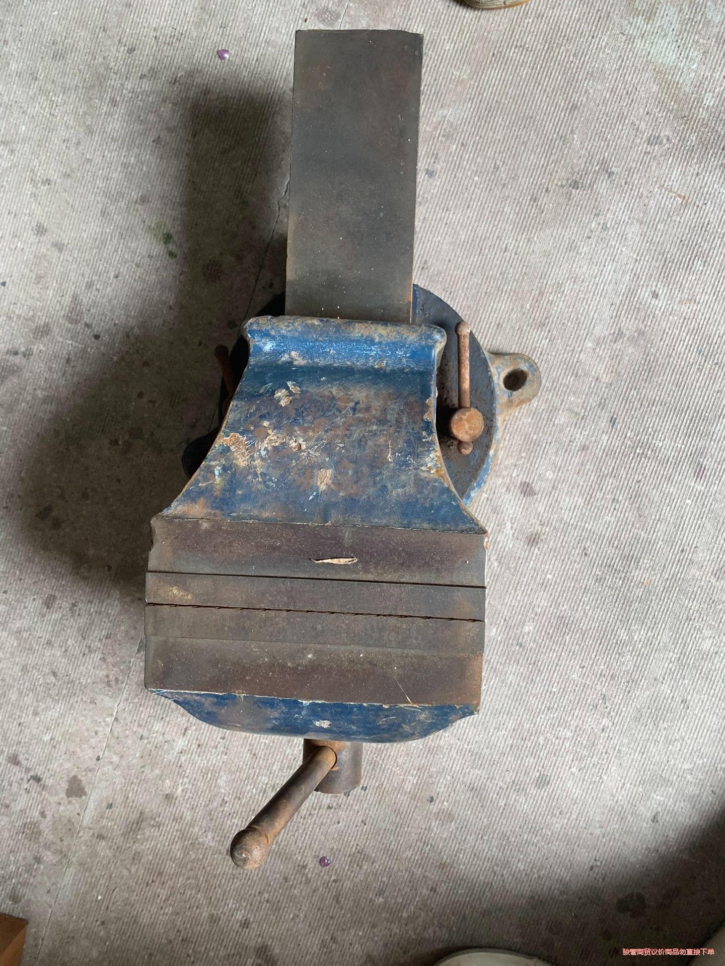 二手老货台虎钳剑鱼牌台虎钳150mm.裸重23公斤左右.无焊议价商品图片