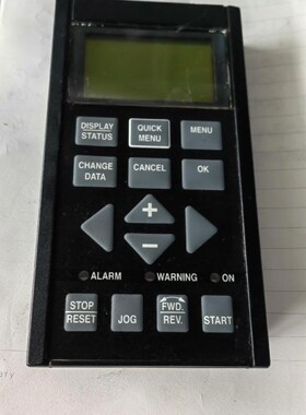 丹佛斯变频器175Z0401操作面板，拆机实物图，功能正常，骏营商贸