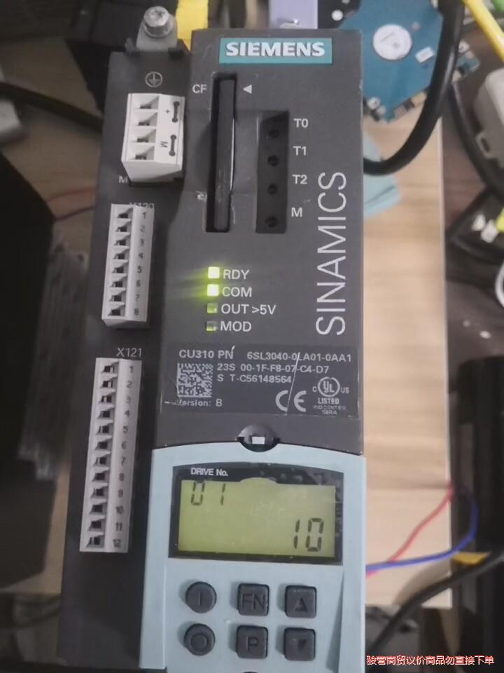 西门子S120控制单元，CU310-PN带Bop操作面板，带骏营议价商品