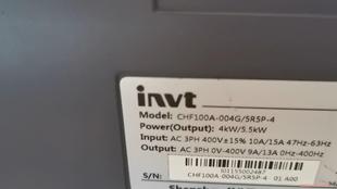 品牌英威腾CHF100A,4/5.5KW,单价600元,成色议价商品