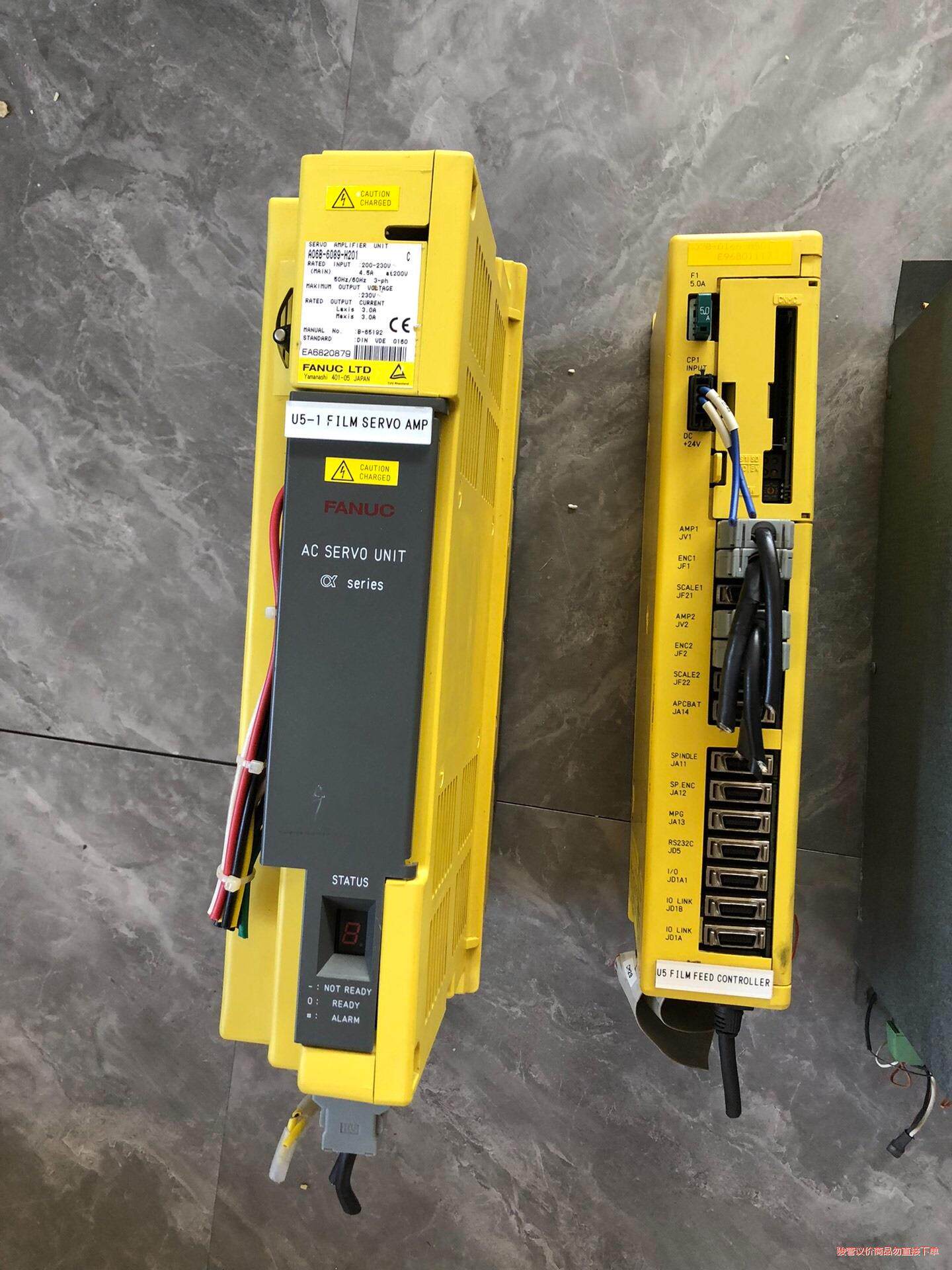 发科那步进驱动器A06B-6089-H201 A02B-01(议价商品）