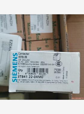 SIEMENS/西门子全新原装交流接触器3TB4122-0X(议价商品）