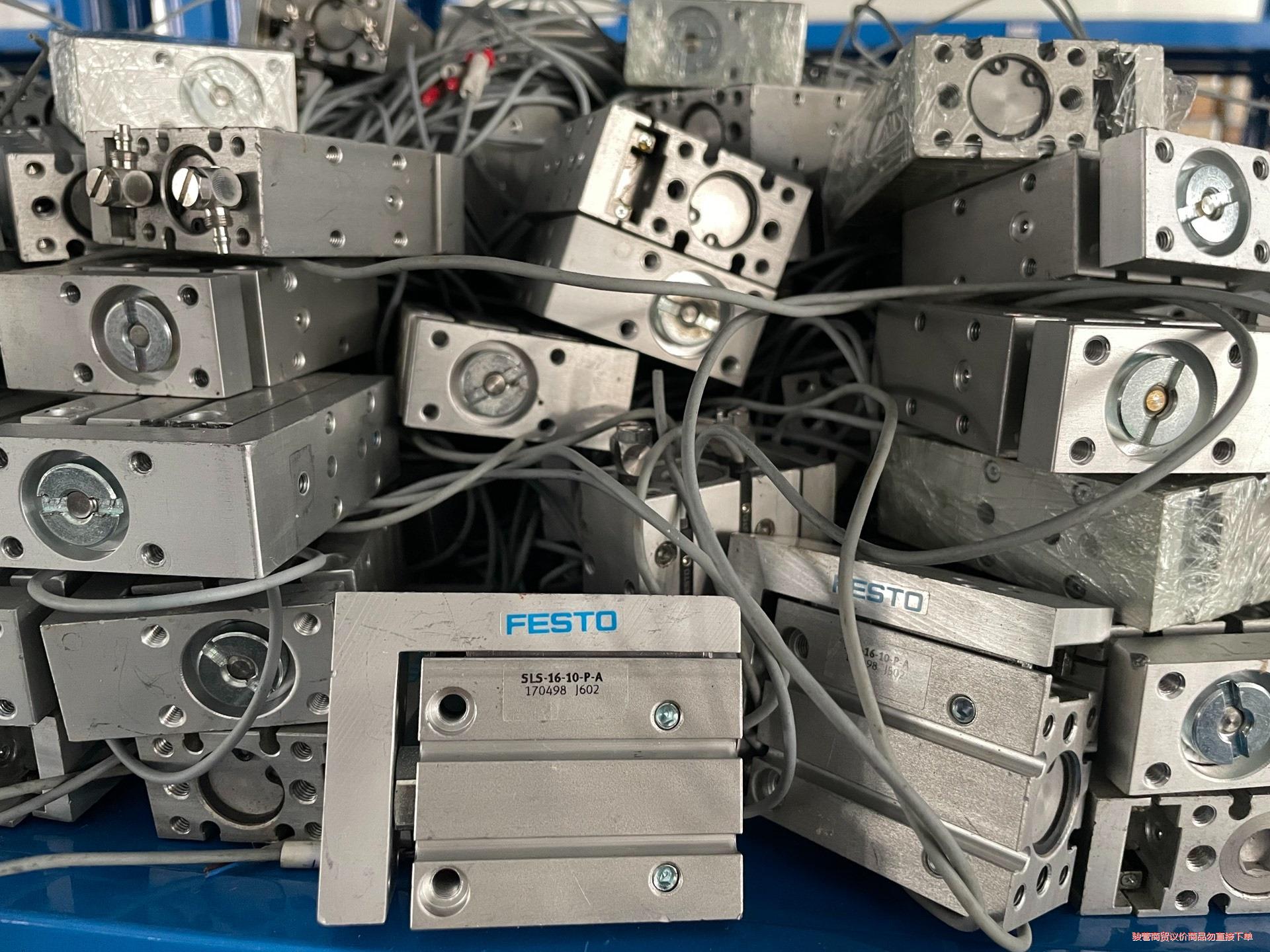 FESTO费斯托气缸滑台SLS-16-10-1P-A，成色实议价商品