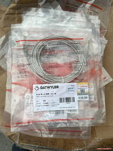 全新 DATWYLER德特威勒3米RJ45转110跳线  公议价商品