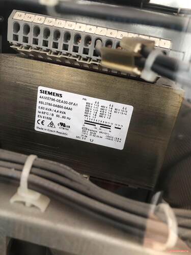 西门子隔离变压器4AM5796-0EA30-0FA1 成色新(议价商品）