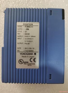 YOKOGAWA 横河 F3NC11-0N  现货2个  包议价商品