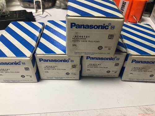 闲置正品松下电磁铁AS46101  库存货数量6个 包装如图议价商品
