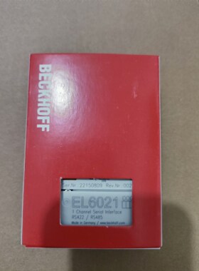 倍福模块EL6021全新原装正品,现货供应,需要联系骏营商贸—议价