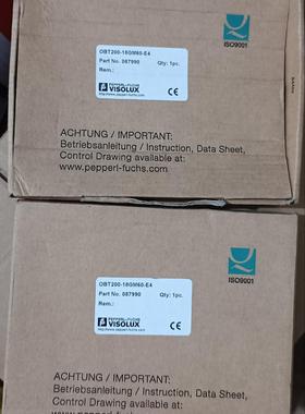 全新倍加福OBT200-18GM60-E4，087990，原骏营议价商品