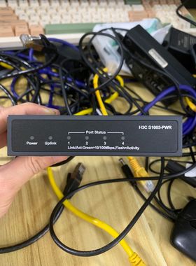 华三H3C S1005-PWR 5口百兆POE交换机,功能包骏营商贸—议价