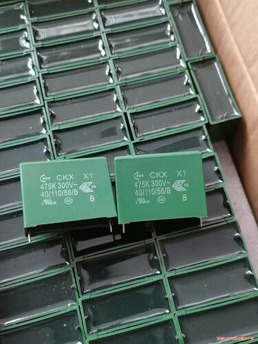 CKX 475K 4.7UF 300V交流X1 安规薄膜电容(议价商品）