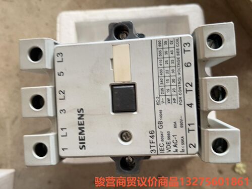西门子接触器3TF4644-0XQ0骏营商贸—议价