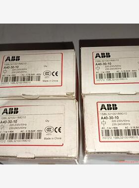 ABB 接触器 A40－30－10 AC220V  共4只，(议价商品）