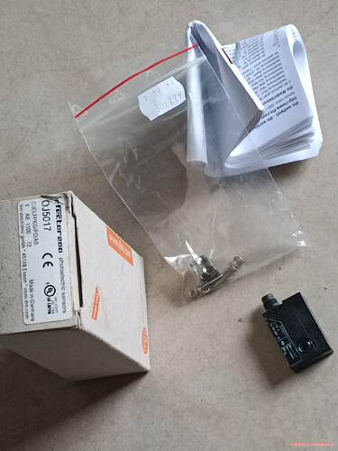 OJ5017对射式激光感测器德国OJ5017光电感测器易福门骏营议价商品 - 封面